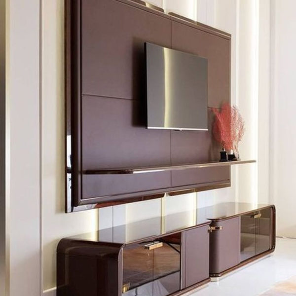 Enjoying Bedroom Design Ideas With Wall Tv To Try 25