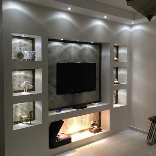 Enjoying Bedroom Design Ideas With Wall Tv To Try 26