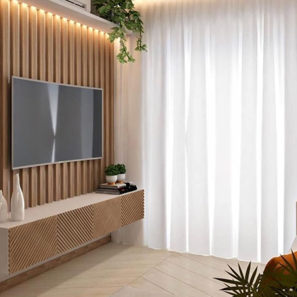Enjoying Bedroom Design Ideas With Wall Tv To Try 35