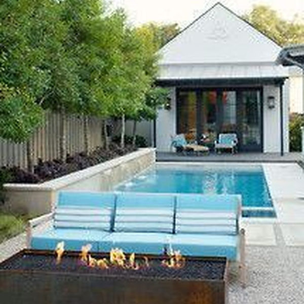 Flawless Small Pool Landscaping Design Ideas For Enchanting Home Outside 33
