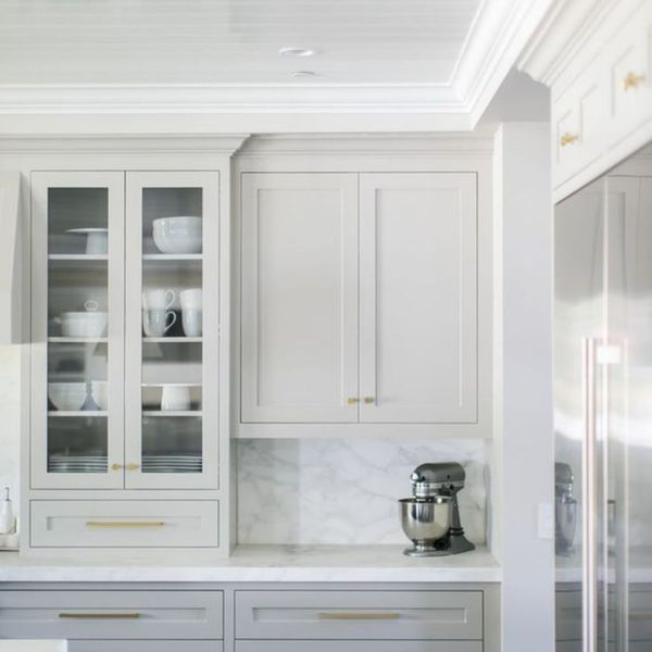 Luxury Grey Kitchen Backsplash Design Ideas For Your Inspiration 02