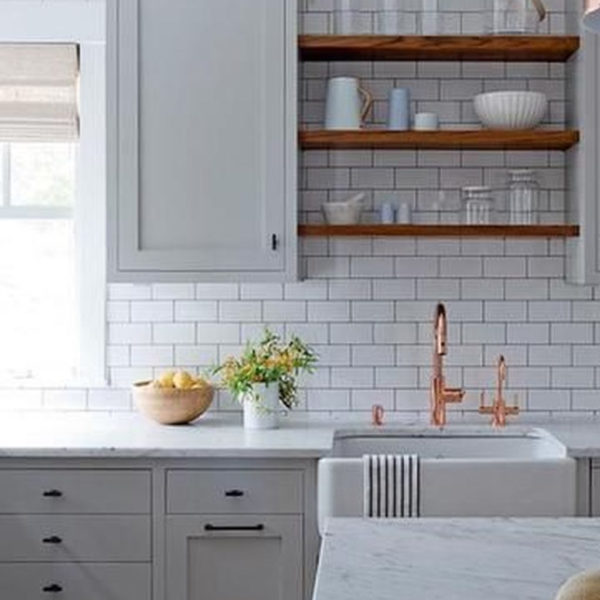 Luxury Grey Kitchen Backsplash Design Ideas For Your Inspiration 03