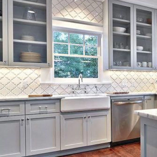 Luxury Grey Kitchen Backsplash Design Ideas For Your Inspiration 10