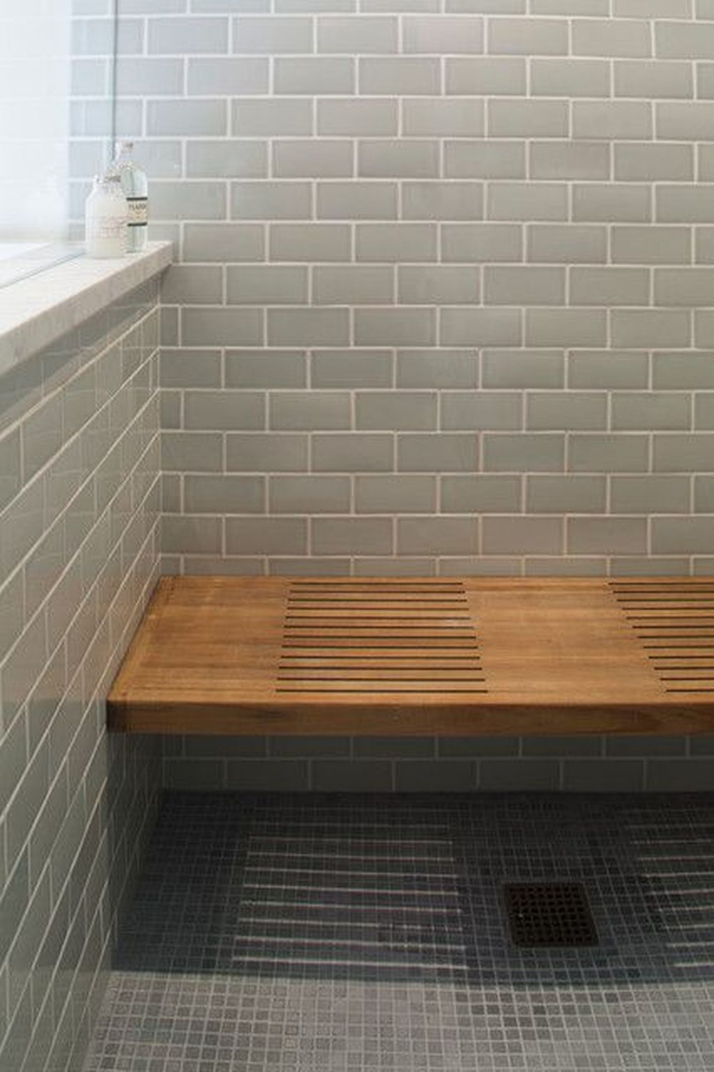 Marvelous Wooden Shower Floor Tiles Designs Ideas For Bathroom Remodel 12