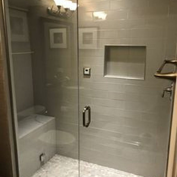 Marvelous Wooden Shower Floor Tiles Designs Ideas For Bathroom Remodel 17