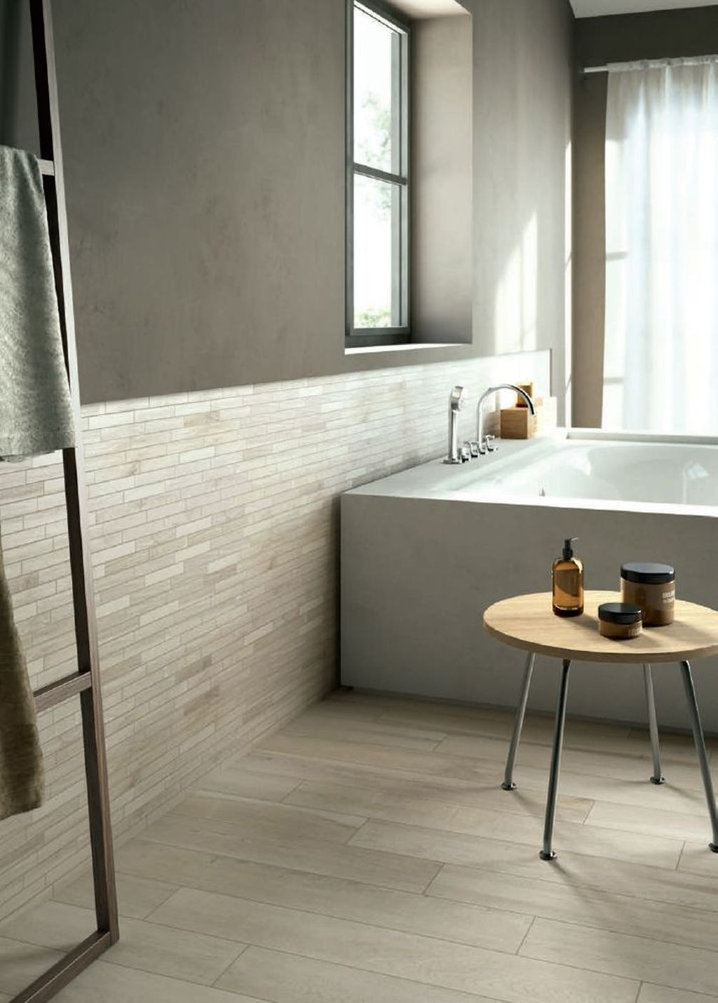 Marvelous Wooden Shower Floor Tiles Designs Ideas For Bathroom Remodel 21