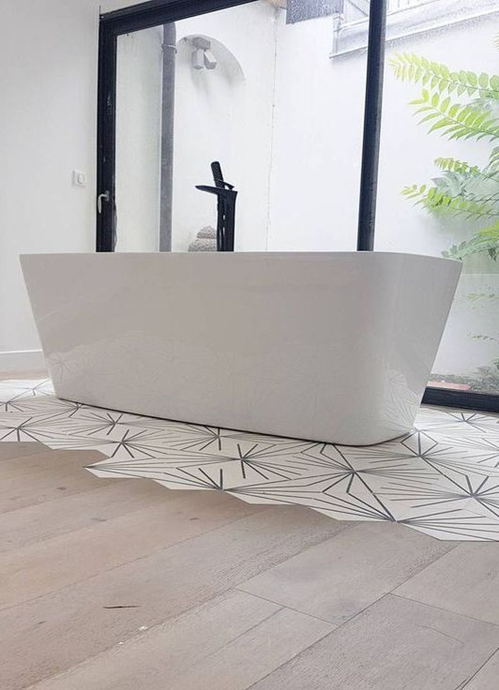 Marvelous Wooden Shower Floor Tiles Designs Ideas For Bathroom Remodel 23