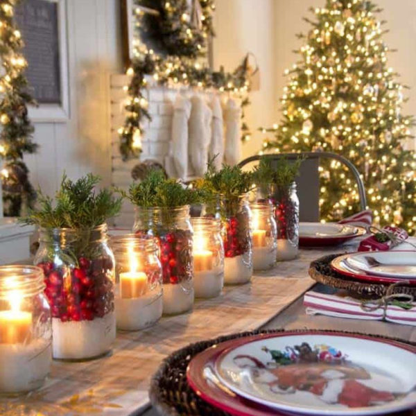 Pretty Winter Table Decoration Ideas For A Romantic Dinner 28