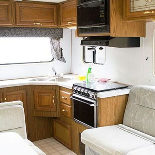 Relaxing Rv Kitchen Design Ideas For More Comfortable Cooking During The Holiday 06