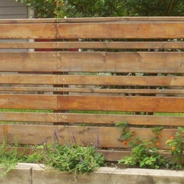 Surpising Fence Design Ideas To Enhance Your Beautiful Yard 01