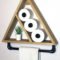 Amazing Bathroom Shelf Ideas With Industrial Farmhouse Towel Bar Tips For Buying It 14