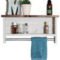 Amazing Bathroom Shelf Ideas With Industrial Farmhouse Towel Bar Tips For Buying It 22