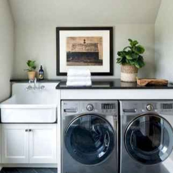 Best Small Functional Laundry Room Decoration Ideas That Looks Cool 14