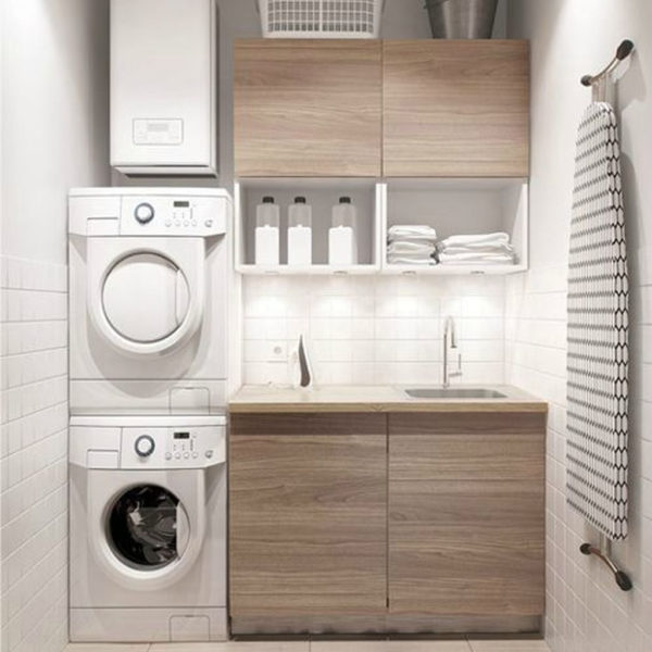Best Small Functional Laundry Room Decoration Ideas That Looks Cool 16