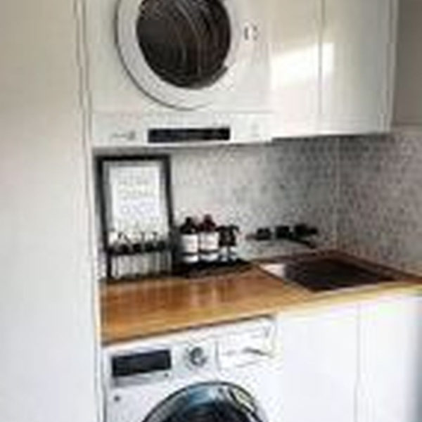 Best Small Functional Laundry Room Decoration Ideas That Looks Cool 18
