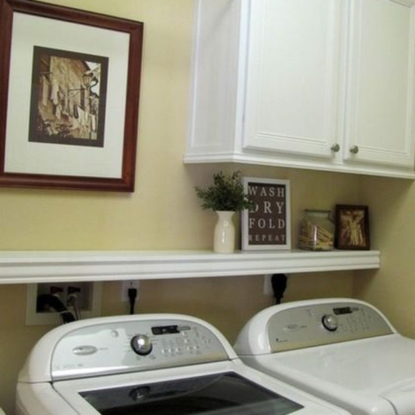 Best Small Functional Laundry Room Decoration Ideas That Looks Cool 21
