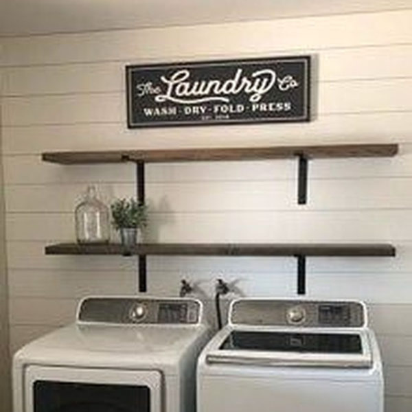 Best Small Functional Laundry Room Decoration Ideas That Looks Cool 24