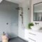 Chic Blue Shower Tile Design Ideas For Your Bathroom 04