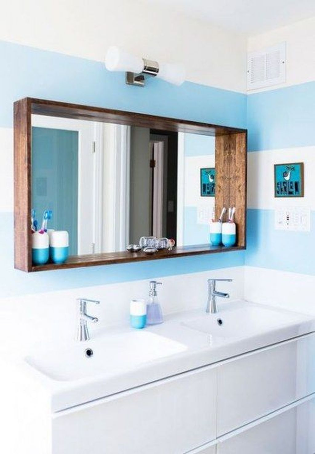 34 Cool Bathroom Mirror Ideas That You Will Like It