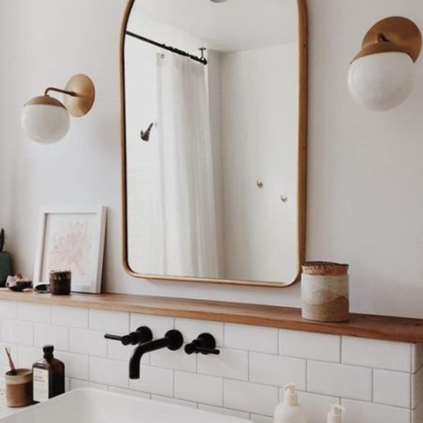 Cool Bathroom Mirror Ideas That You Will Like It 05