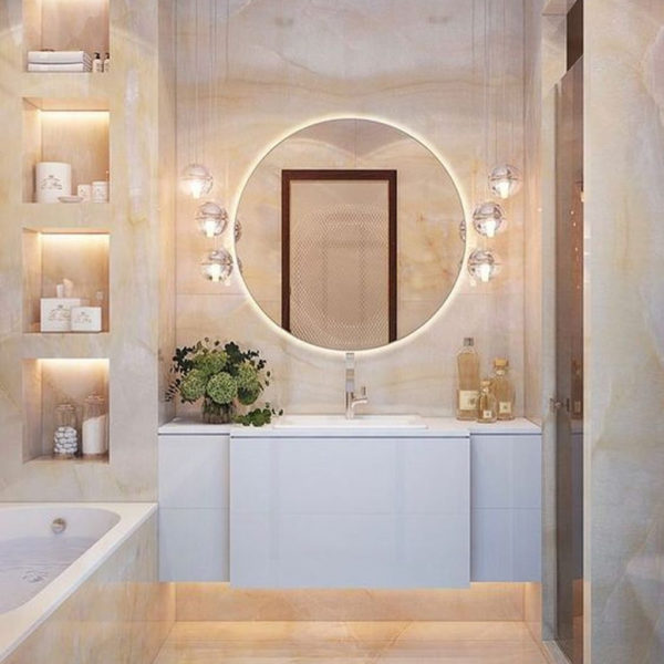 Cool Bathroom Mirror Ideas That You Will Like It 20