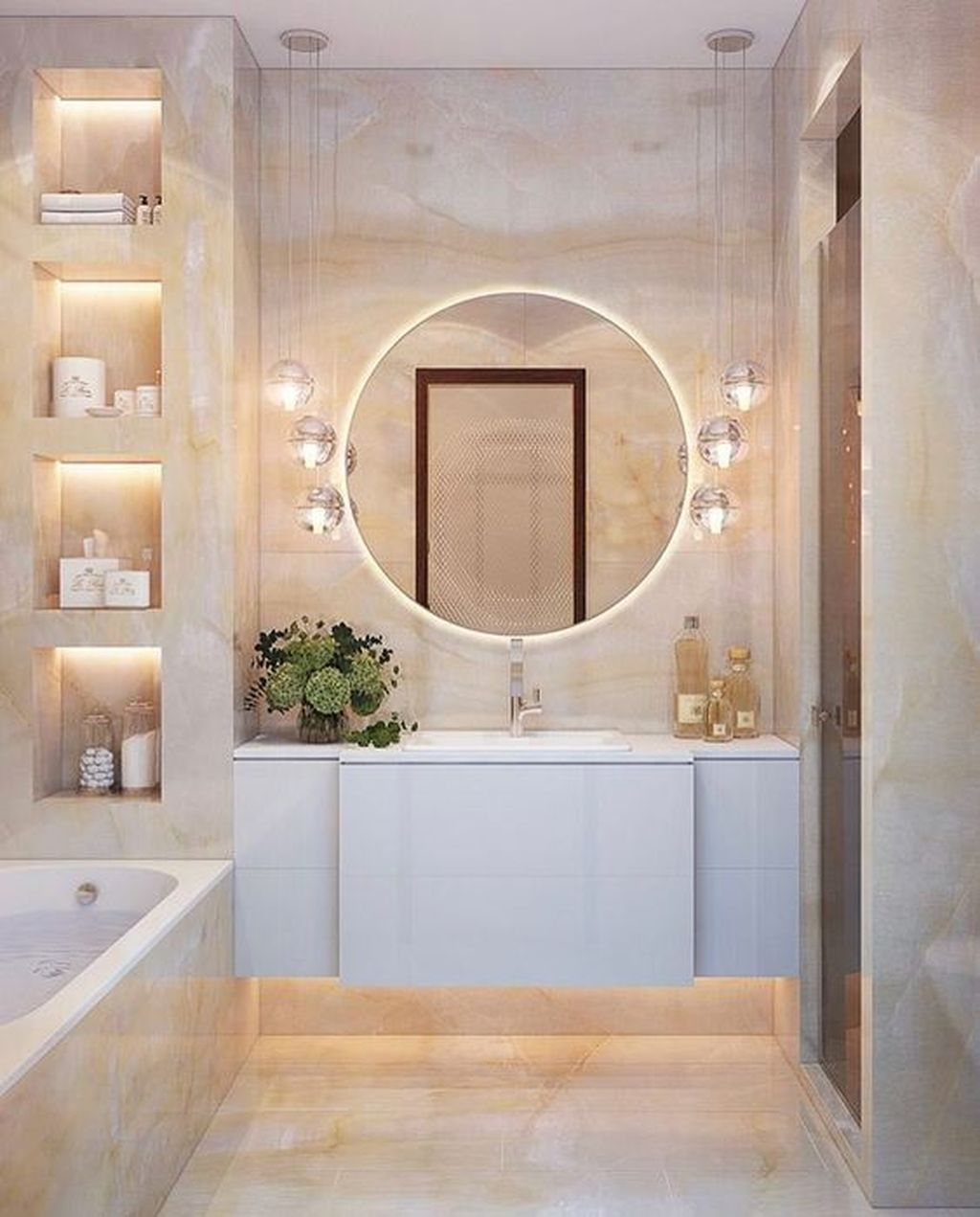 34 Cool Bathroom Mirror Ideas That You Will Like It - DECORKEUN