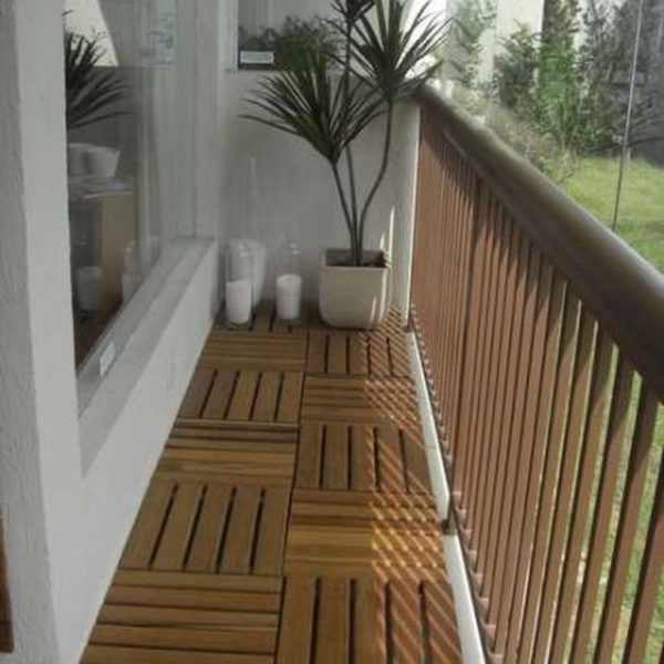 Enchanting Balcony Decoration Ideas For Apartment For A Cleaner Look 12