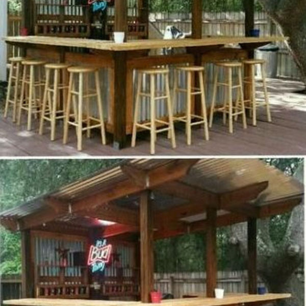 Enjoying Outdoor Bar Design Ideas To Relax Your Family 22