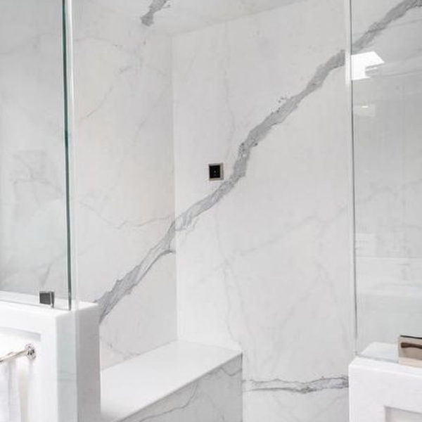 Fantastic Black Floor Tiles Design Ideas For Modern Bathroom 16