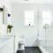 Fantastic Black Floor Tiles Design Ideas For Modern Bathroom 17