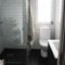 Fantastic Black Floor Tiles Design Ideas For Modern Bathroom 19
