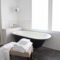 Fantastic Black Floor Tiles Design Ideas For Modern Bathroom 24