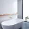 Fantastic Black Floor Tiles Design Ideas For Modern Bathroom 30