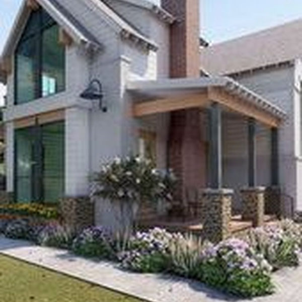 Glamorous Home Exterior Design Ideas That Look More Unique 32
