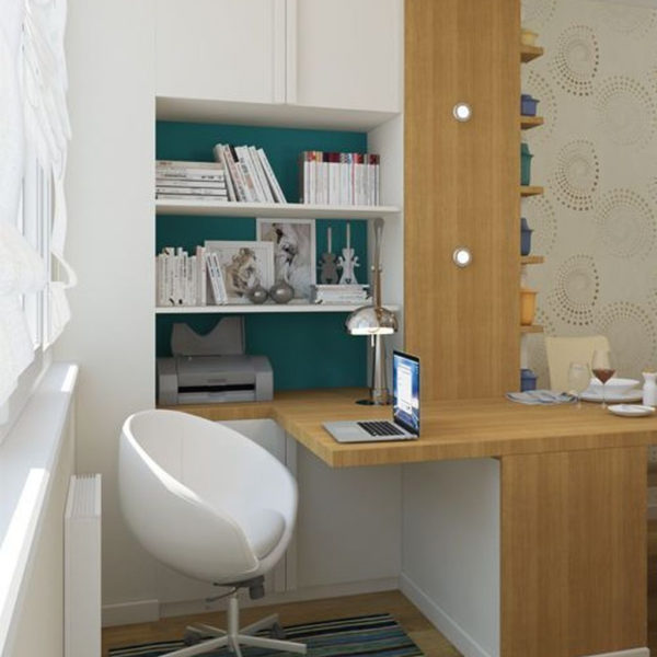 Popular Home Office Cabinet Design Ideas For Easy Organization Storage 16