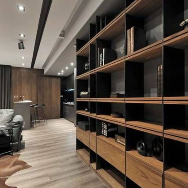 Popular Home Office Cabinet Design Ideas For Easy Organization Storage 20