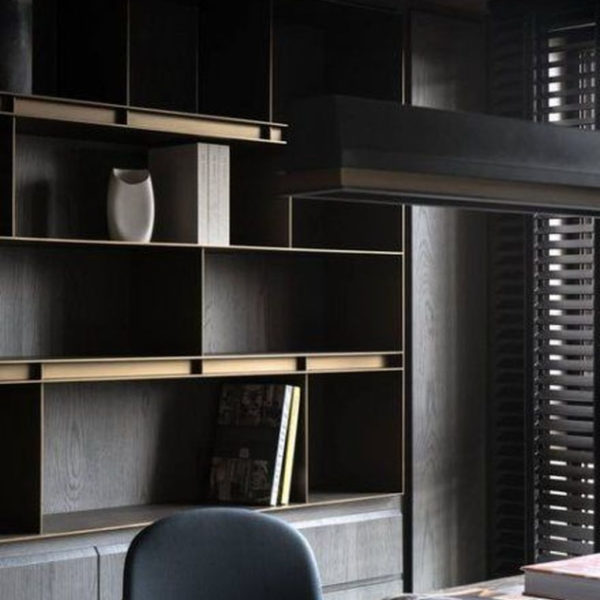 Popular Home Office Cabinet Design Ideas For Easy Organization Storage 21