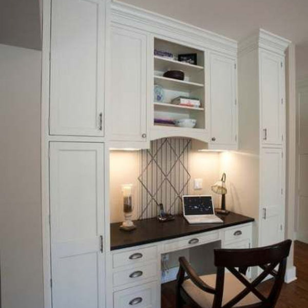 Popular Home Office Cabinet Design Ideas For Easy Organization Storage 30