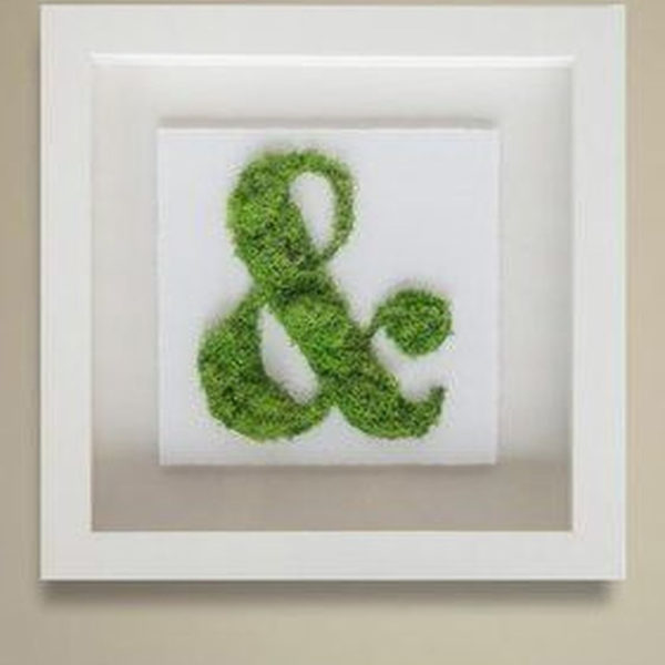 Delicate Natural Moss Wall Art Decorations Ideas To Try Right Now 24