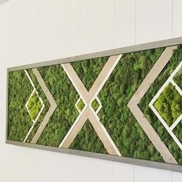 Delicate Natural Moss Wall Art Decorations Ideas To Try Right Now 34