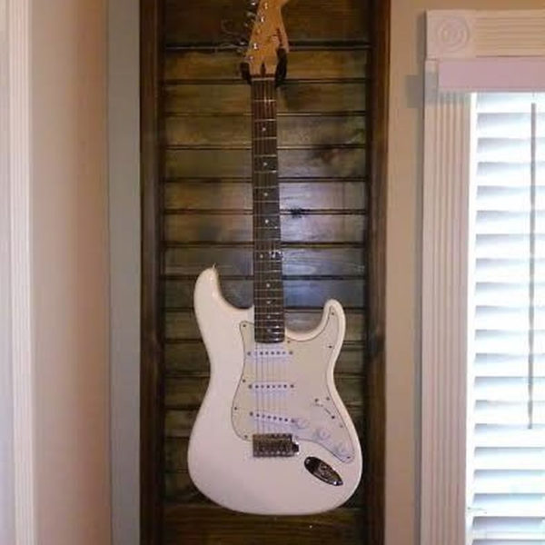 Dreamy Racks Design Ideas From Recycle Old Guitars To Try Asap 16