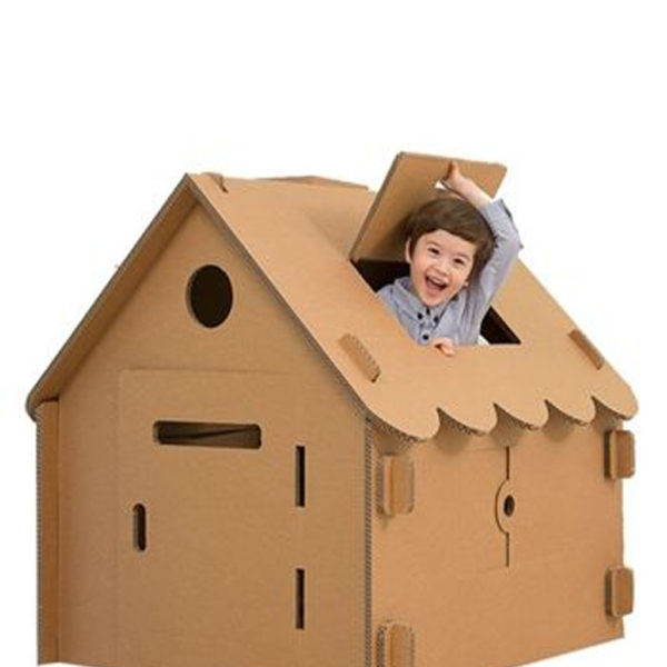Enchanting Cardboard Playhouse Design Ideas For Kids That You Will Love It 20