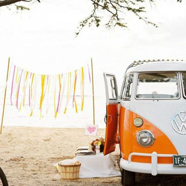 Gorgeous Wedding Theme Ideas With Vw Car Party To Have Right Now 06