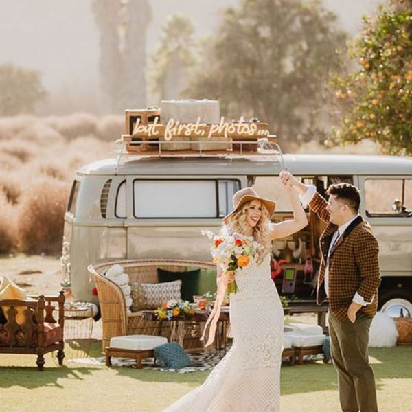Gorgeous Wedding Theme Ideas With Vw Car Party To Have Right Now 28