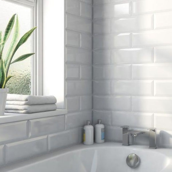 Modern Bathroom Design Ideas With Exposed Brick Tiles 06