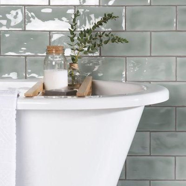 Modern Bathroom Design Ideas With Exposed Brick Tiles 16