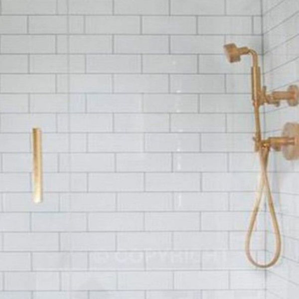 Modern Bathroom Design Ideas With Exposed Brick Tiles 20