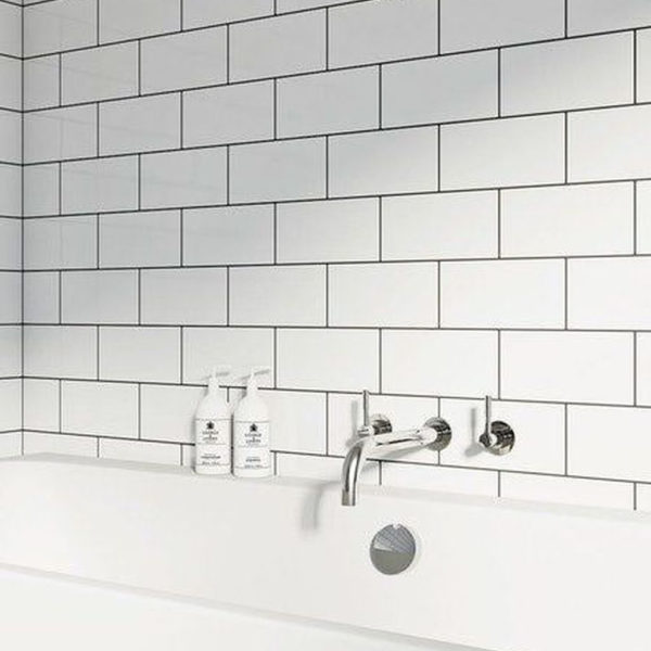 Modern Bathroom Design Ideas With Exposed Brick Tiles 28