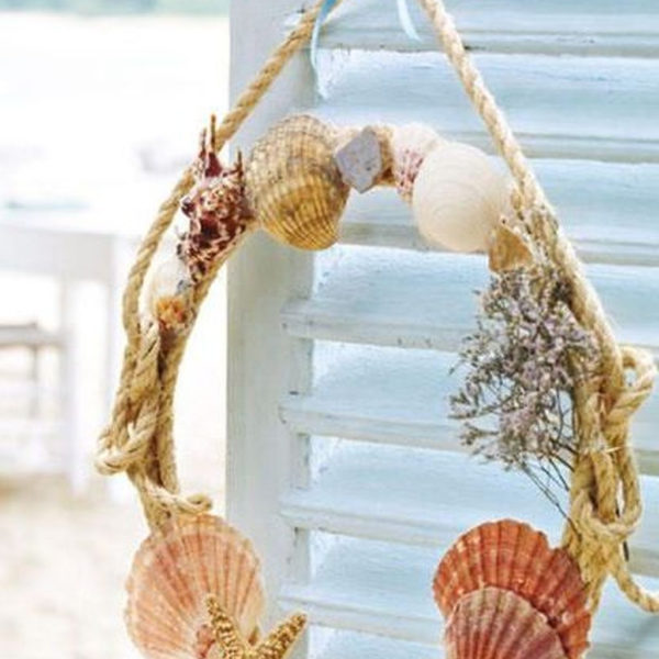 Newest Coastal Decorating Ideas With Rope Crafts To Try Right Now 03
