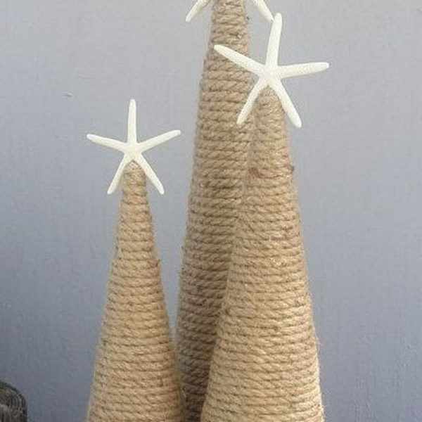 Newest Coastal Decorating Ideas With Rope Crafts To Try Right Now 08